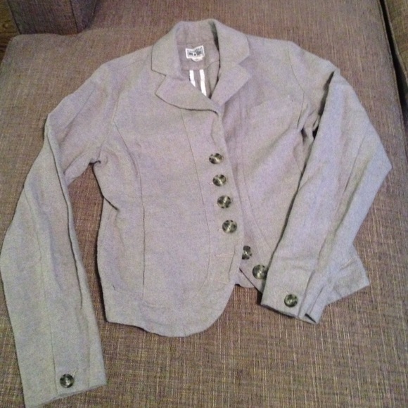 Cute casual gray blazer by Converse.