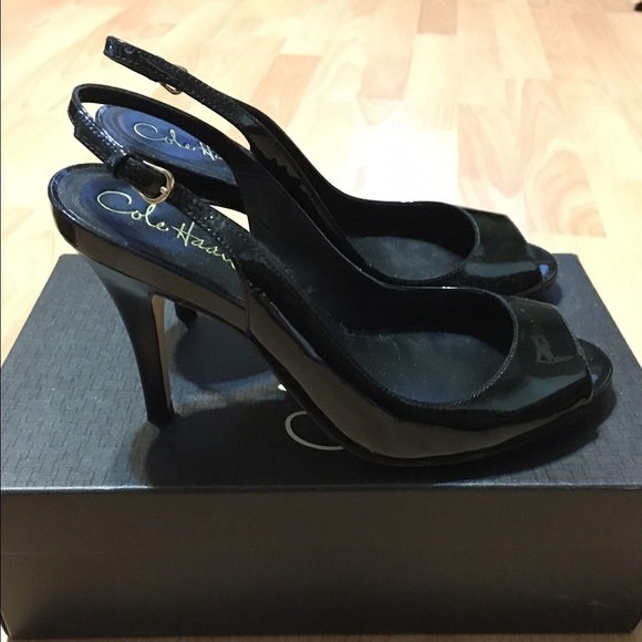 Cole Haan Peep Toe Pumps