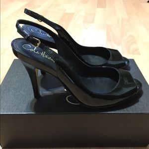 Cole Haan Peep Toe Pumps