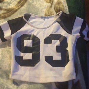 Jersey crop top