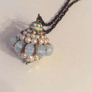 Gorgeous Anthro pendant necklace on long chain