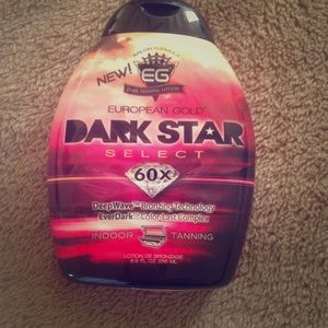 Indoor dark tanning lotion
