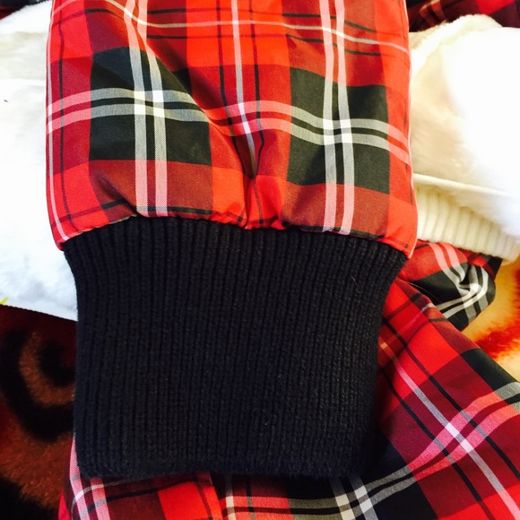 Roxy plaid puffer - Picture 2 of 3