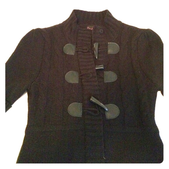 Black sweater dress. NWOT