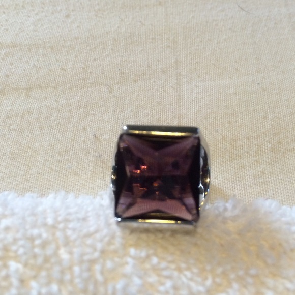 Large Purple Gem Ring