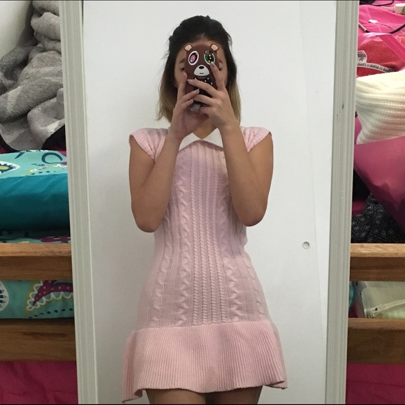 ❣SOLD❣UNIF Pink Licit Dress - Picture 3 of 3