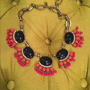 EUC J Crew Statement Necklace - No missing stones