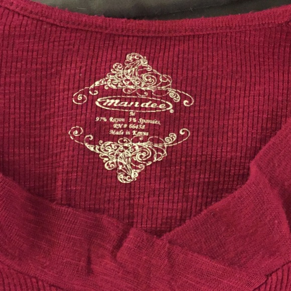 Pink Ribbed Shirt - Picture 2 of 2