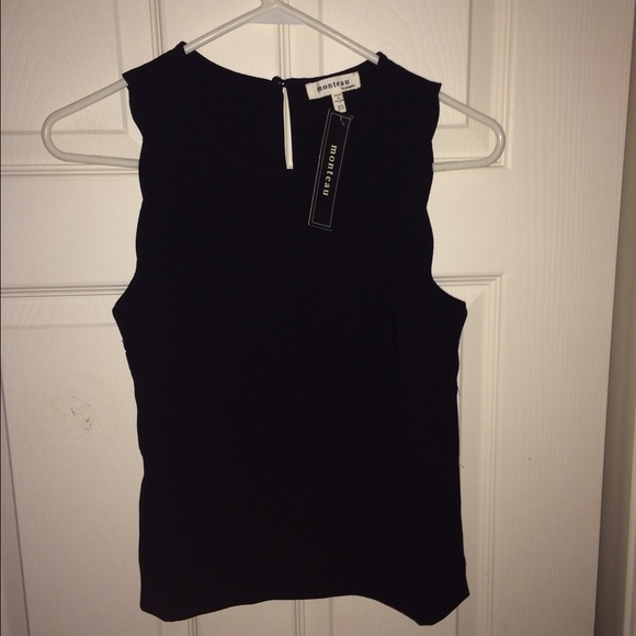 Scalloped Tank Top