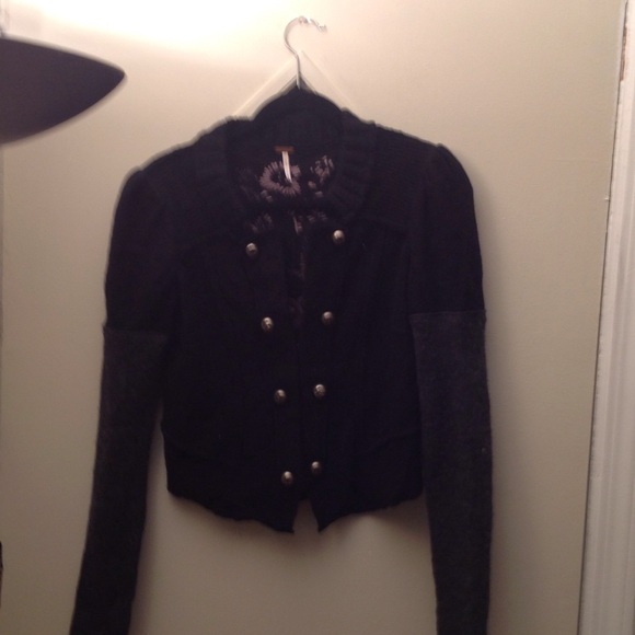 Free people military style jacket
