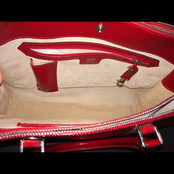 NEW! Vintage Anya Hidmarch Italian Leather Handbag - Picture 2 of 4