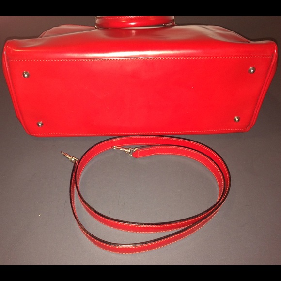 NEW! Vintage Anya Hidmarch Italian Leather Handbag - Picture 4 of 4