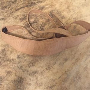 Ada leather wrap belt