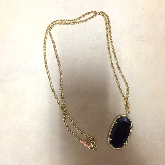 Black Rae Kendra Scott necklace