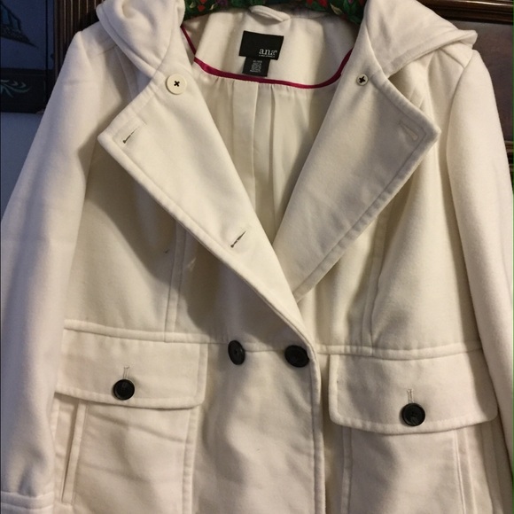 White Pea coat