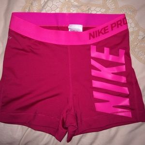 Nike dri-fit pro shorts