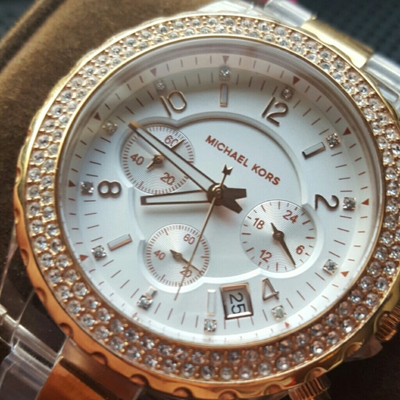 Micheal kors rose gold watch
