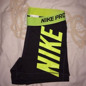 Nike dri-fit pro shorts