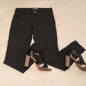 Black & Gray Dress Skinny Pant (stretchy!)