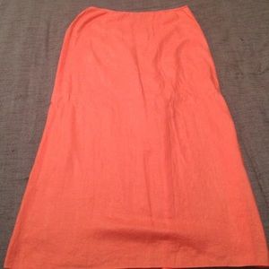 Loft linen skirt