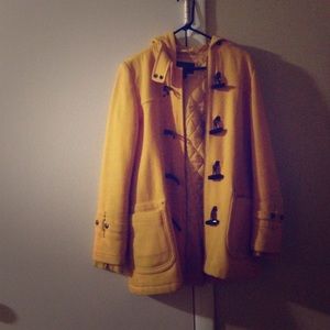 Yellow American Eagle Coat