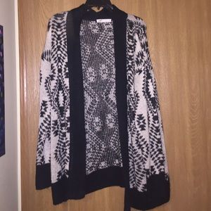 Black and Tan Aztec cardigan