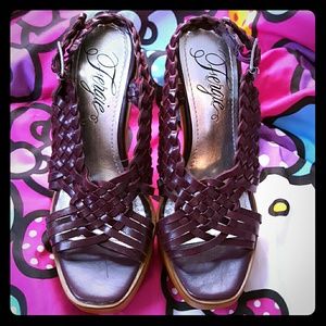 SOLD! Fergie Platform Sandals