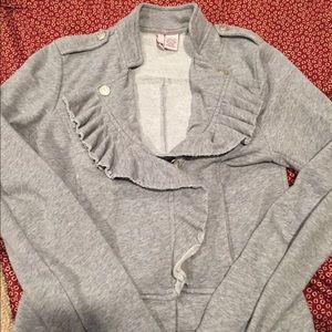 Gray blazer