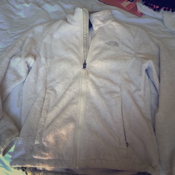 White North Face jacket
