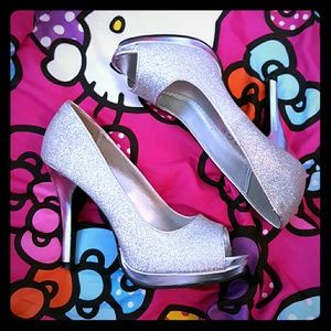 SOLD! Rampage Glitter Heels