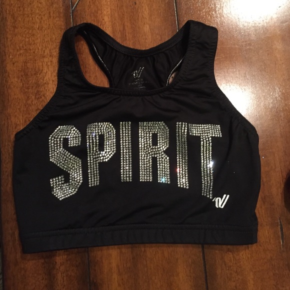 Spirit of Texas sequins sports bra