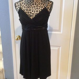 Little Black Dress with  Rhinestone Straps