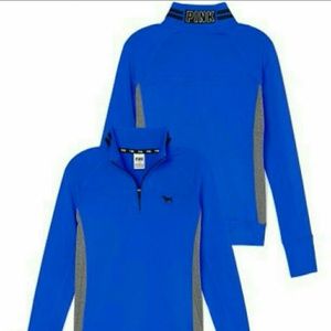 VS PINK Large Ultimate Half Zip