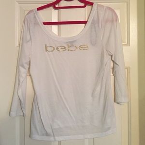 🚫SOLD🚫Bebe Top. Size Large