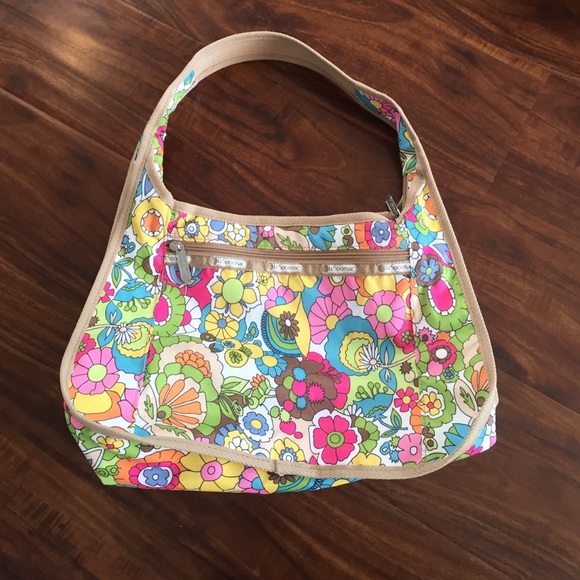 LeSportsac handbag with matching coin purse