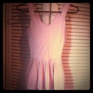 Cute pale pink Lululemon yoga/dance top