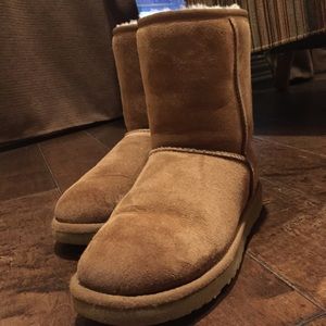 Short Chesnut colored ugg boots