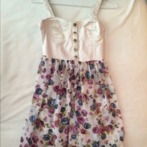 Forever 21 slitted dress