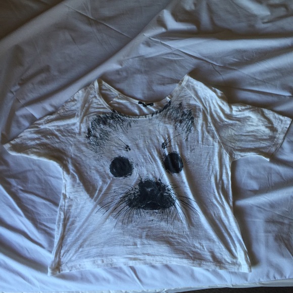 Cute! Truly Madly Deeply dolman sleeve burnout top