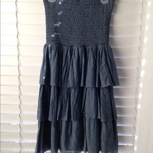 Denim Tube Top dress