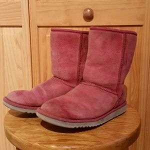 Short Pink UGG Boots