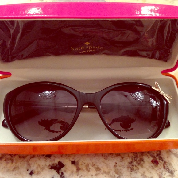 Kate Spade - Cat Eye, Bow Sunglasses