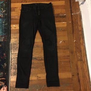 7 For All Maned Kind black jeans