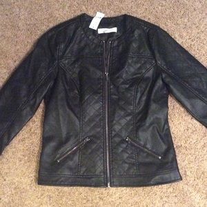 Beautiful Black Leather Jacket!