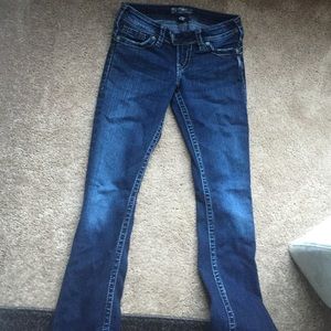 Silver jeans