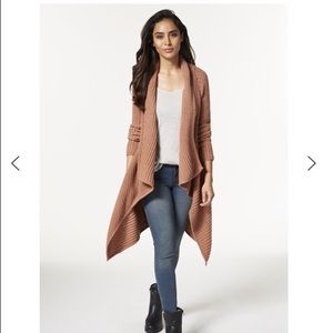 Oversized drapey cardigan