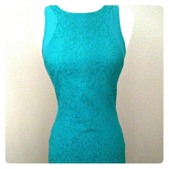 Green Zara dress
