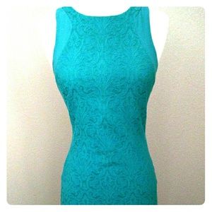 Green Zara dress