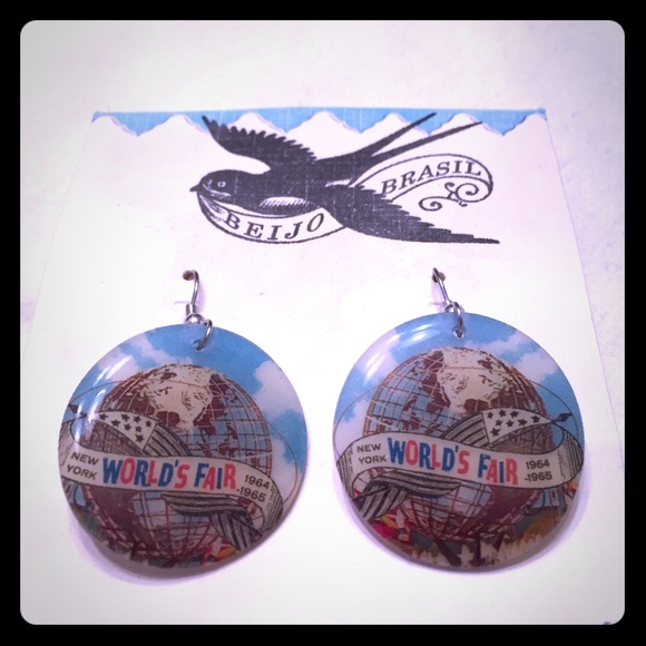 Modcloth Worlds Fair Earrings