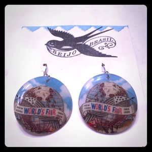 Modcloth Worlds Fair Earrings